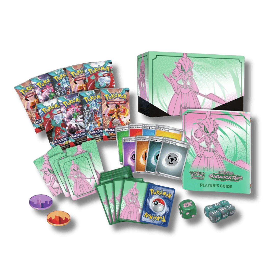 Pokemon TCG: Paradox Rift Iron Valiant Elite Trainer Box (ETB) - Unbox Unbored