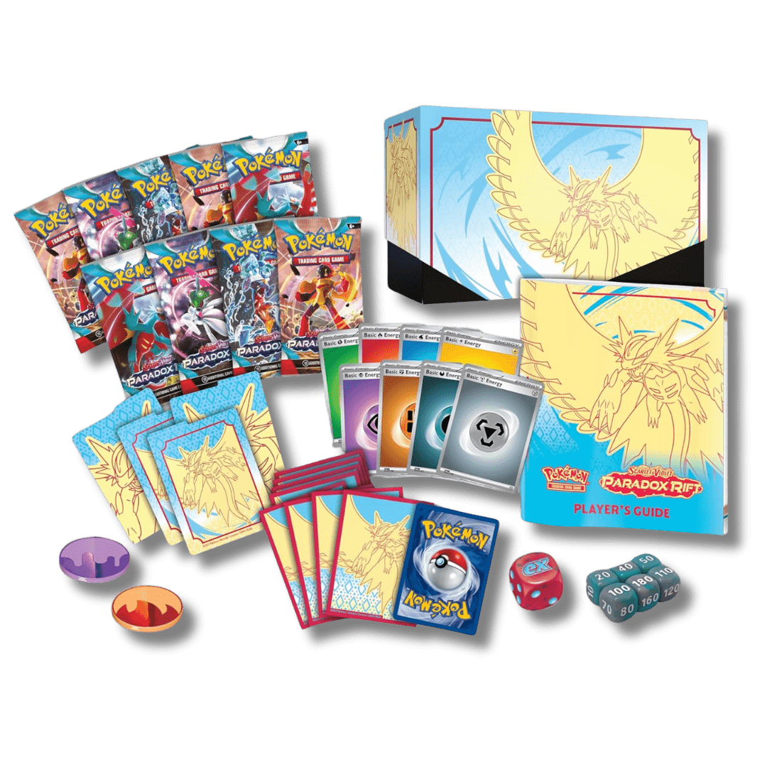 Pokemon TCG: Paradox Rift Roaring Moon Elite Trainer Box (ETB) - Unbox Unbored