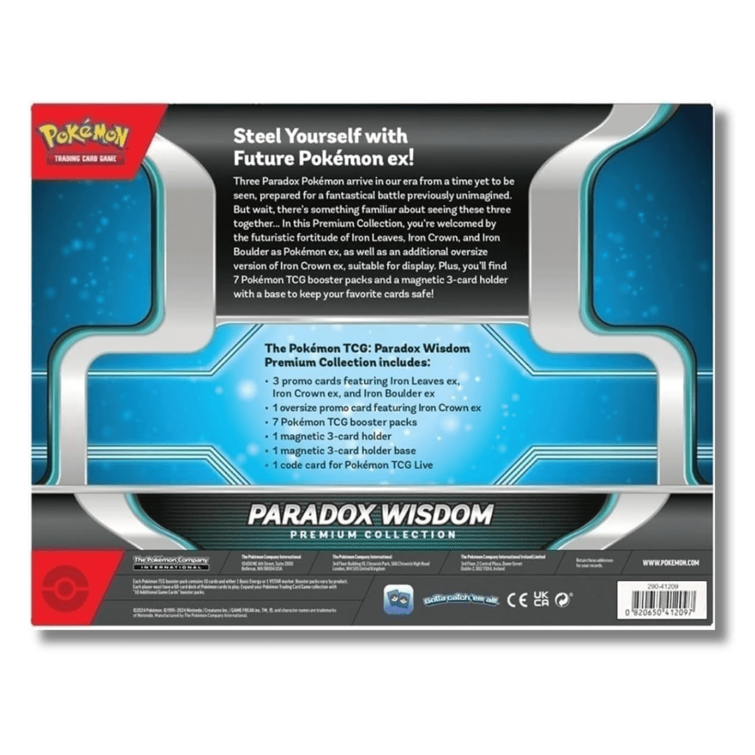 Pokemon TCG: Paradox Wisdom Premium Collection - Unbox Unbored