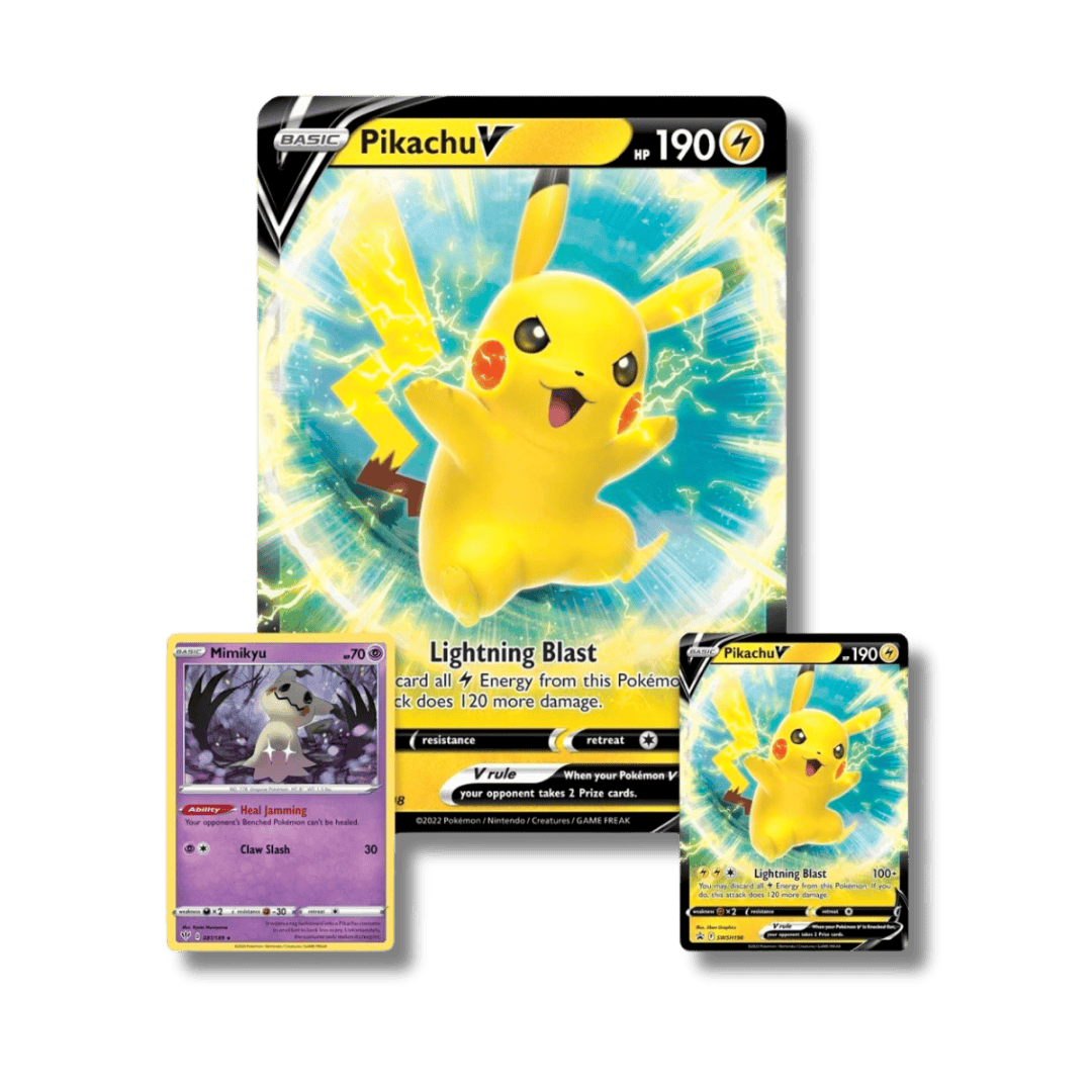 Pokemon TCG: Pikachu V Box - Unbox Unbored
