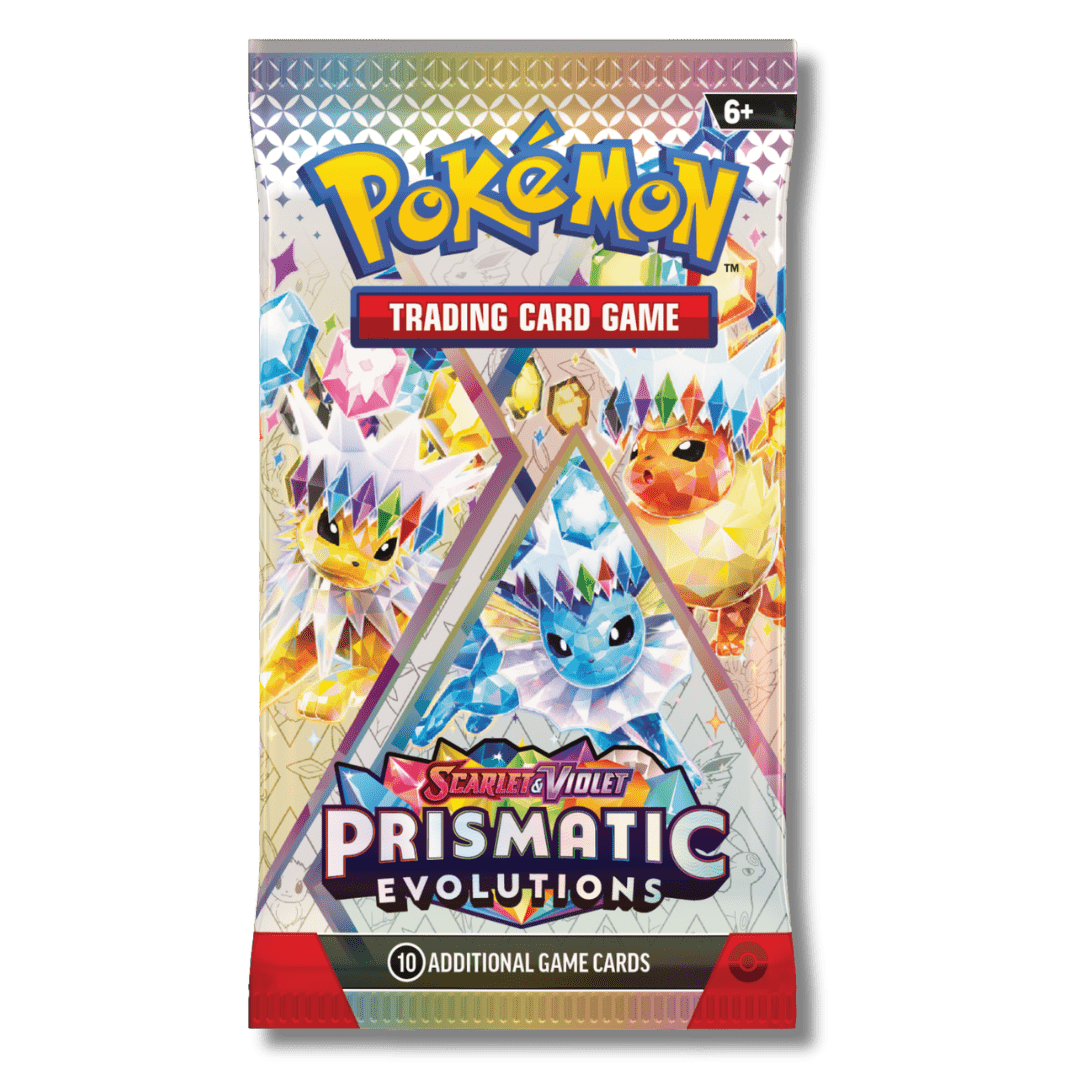 Pokemon TCG: Prismatic Evolutions Booster Pack - Unbox Unbored