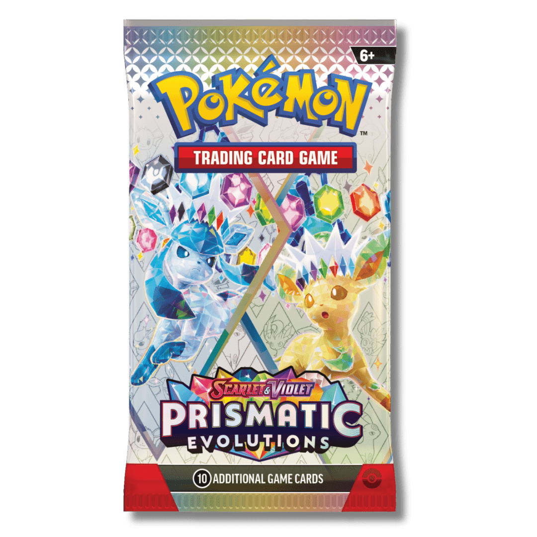 Pokemon TCG: Prismatic Evolutions Booster Pack - Unbox Unbored