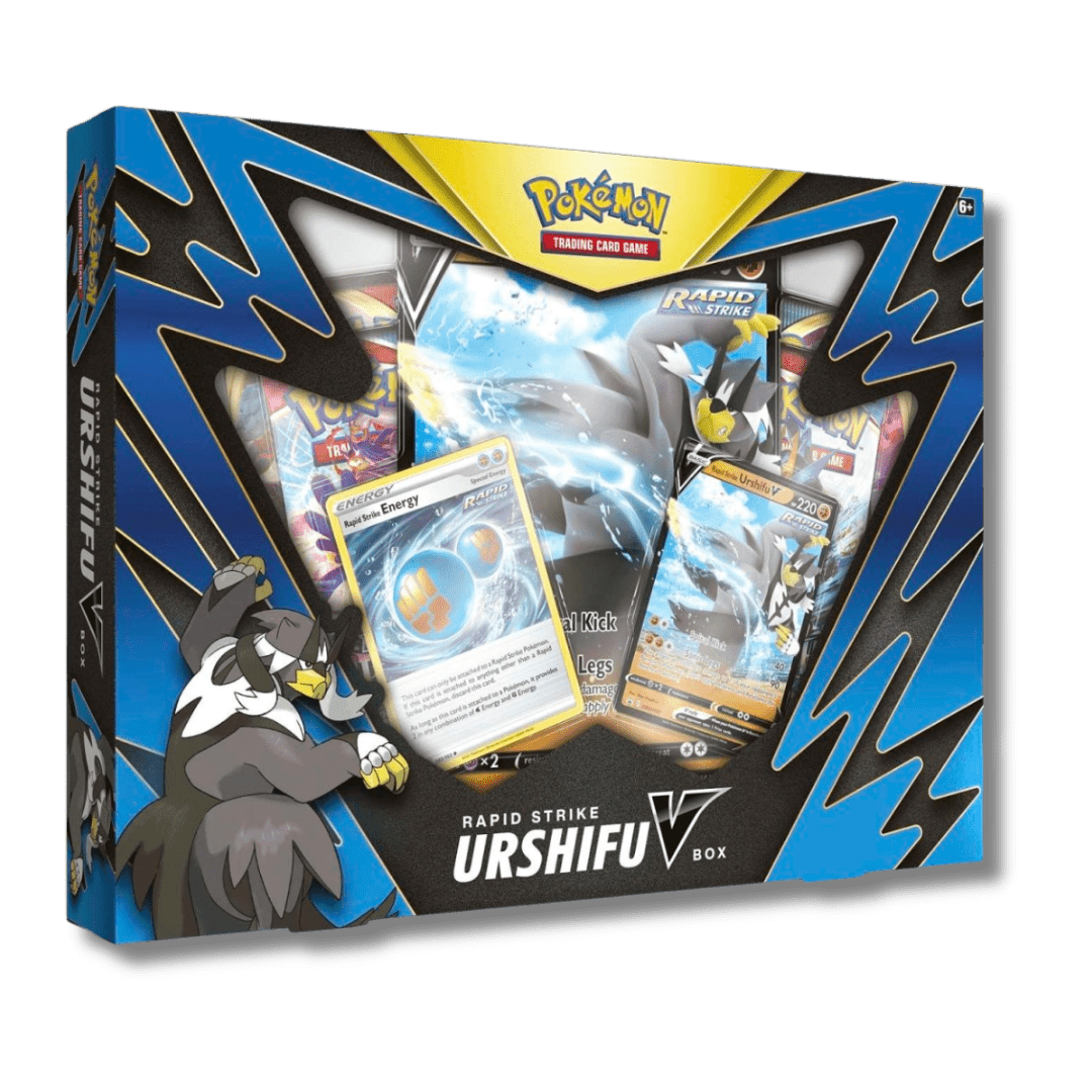 Pokemon TCG: Rapid Strike Urshifu V Box - Unbox Unbored