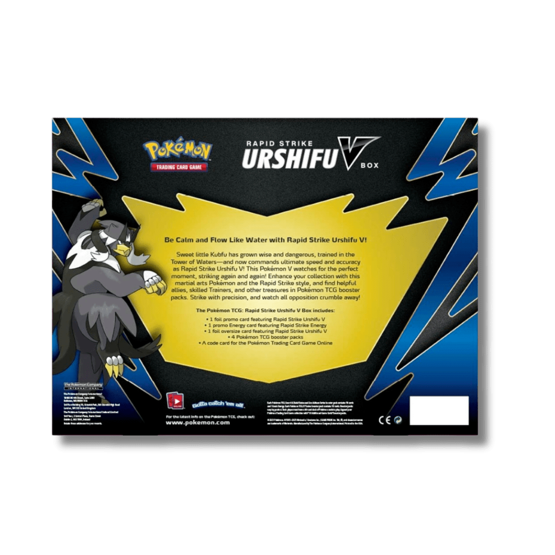 Pokemon TCG: Rapid Strike Urshifu V Box - Unbox Unbored
