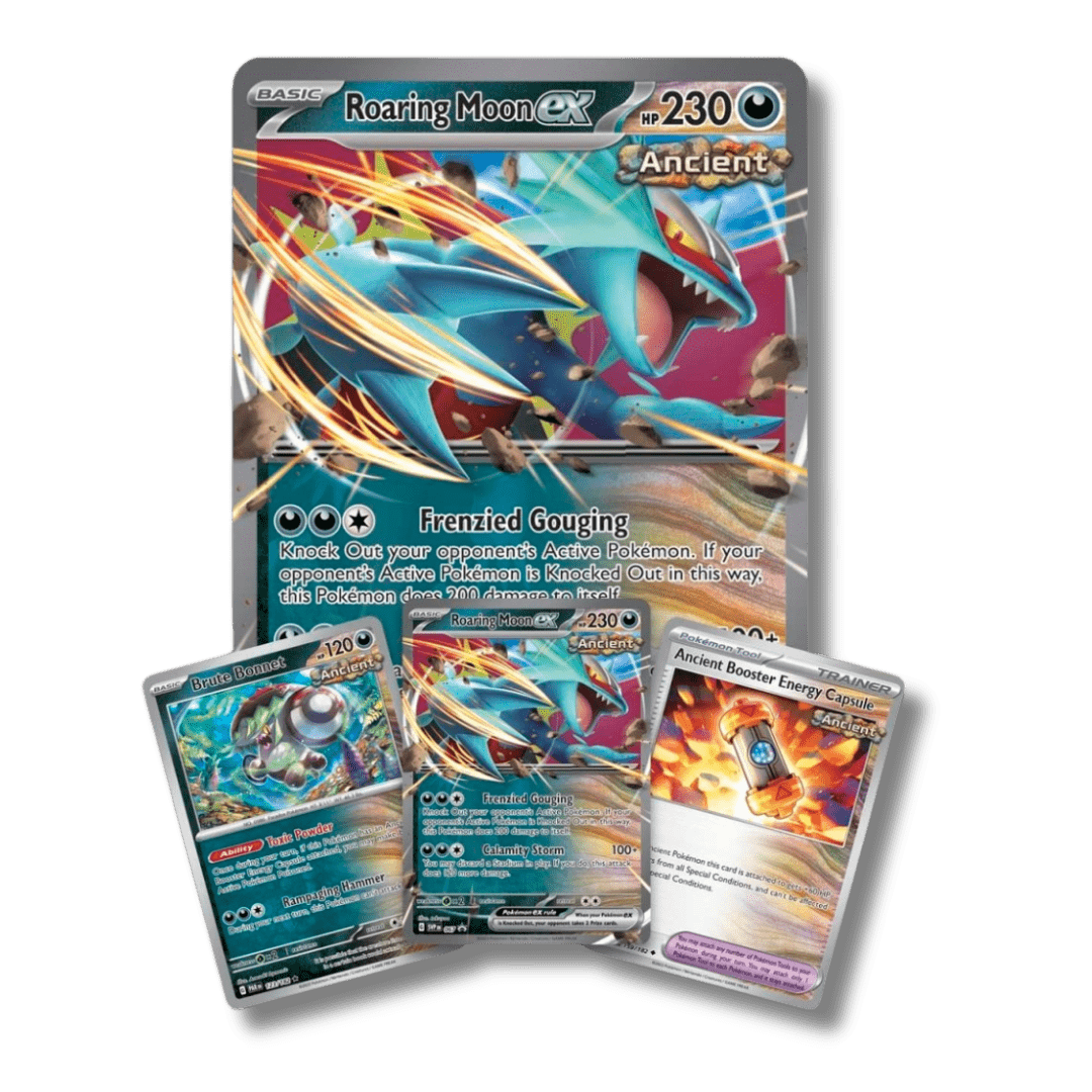 Pokemon TCG: Roaring Moon ex Box - Unbox Unbored
