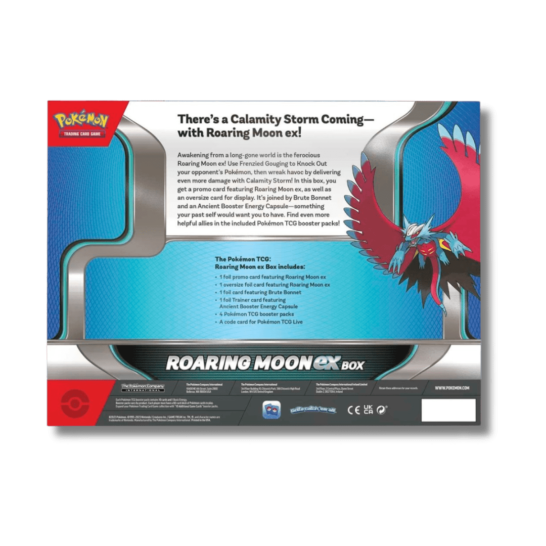 Pokemon TCG: Roaring Moon ex Box - Unbox Unbored