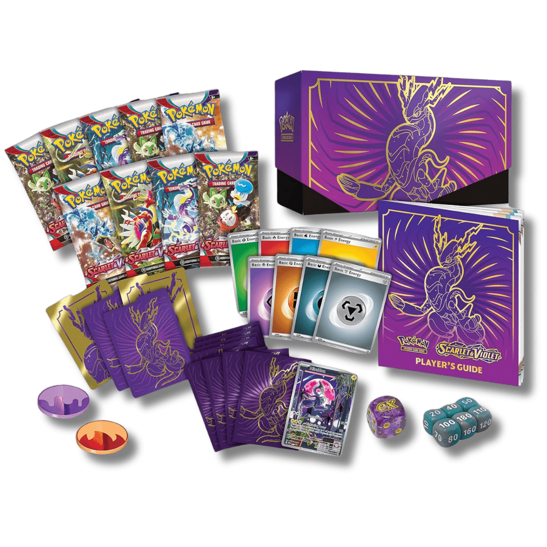 Pokemon TCG: Scarlet and Violet Elite Trainer Box - Miraidon (ETB) - Unbox Unbored