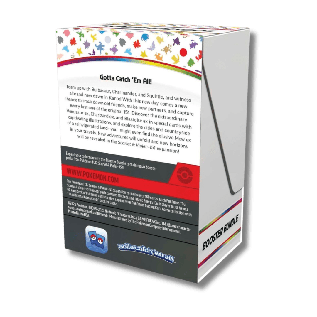 Pokemon TCG: Scarlet & Violet 151 - Booster Bundle (6 Packs) - Unbox Unbored