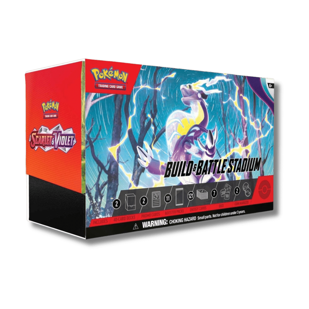 Pokemon TCG: Scarlet & Violet Build & Battle Stadium (11 Booster Packs) - Unbox Unbored