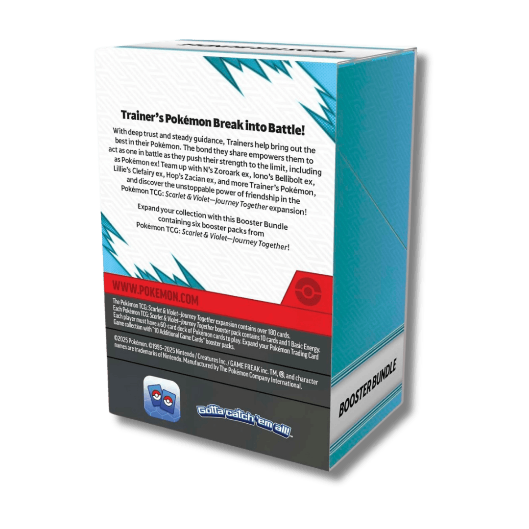 Pokemon TCG: Journey Together Booster Bundle (6 Packs) - Unbox Unbored