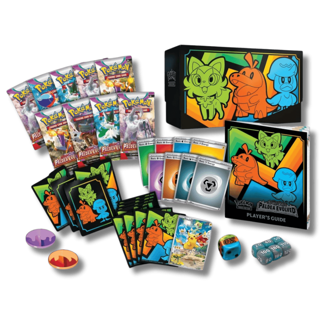 Pokemon TCG: Paldea Evolved Elite Trainer Box (ETB) - Unbox Unbored