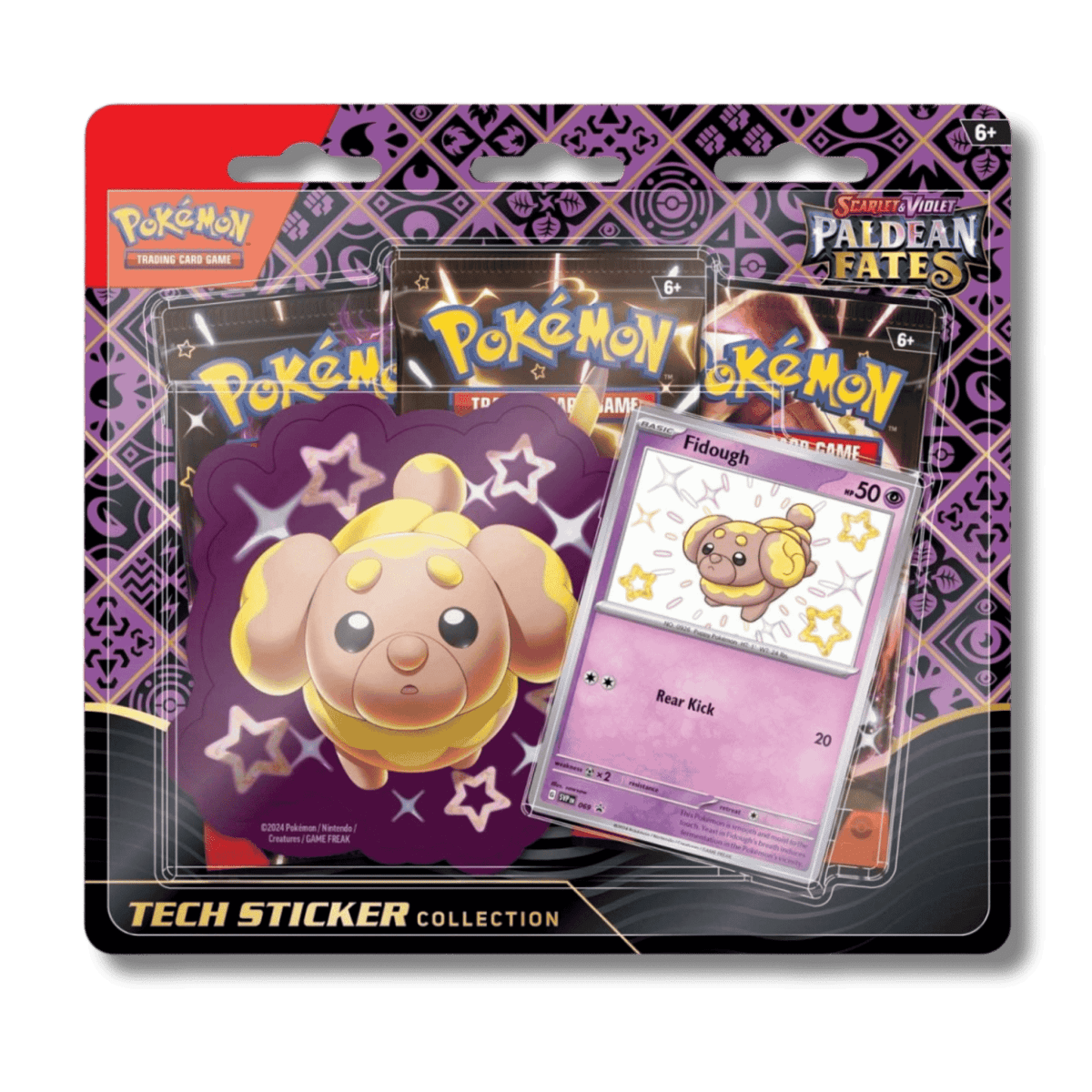 Pokemon TCG: Paldean Fates Tech Sticker Collection - Unbox Unbored
