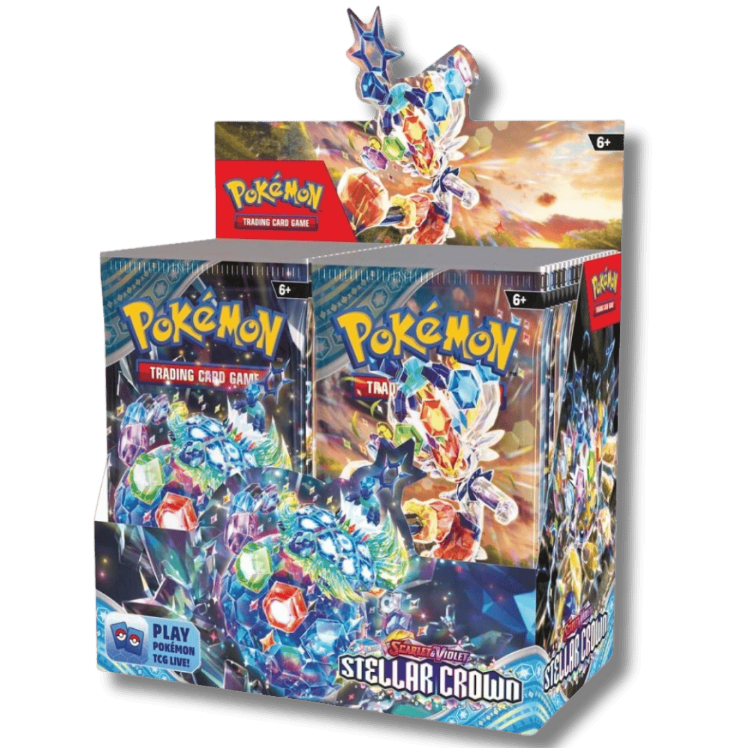 Pokemon TCG: Stellar Crown - Booster Box - Unbox Unbored
