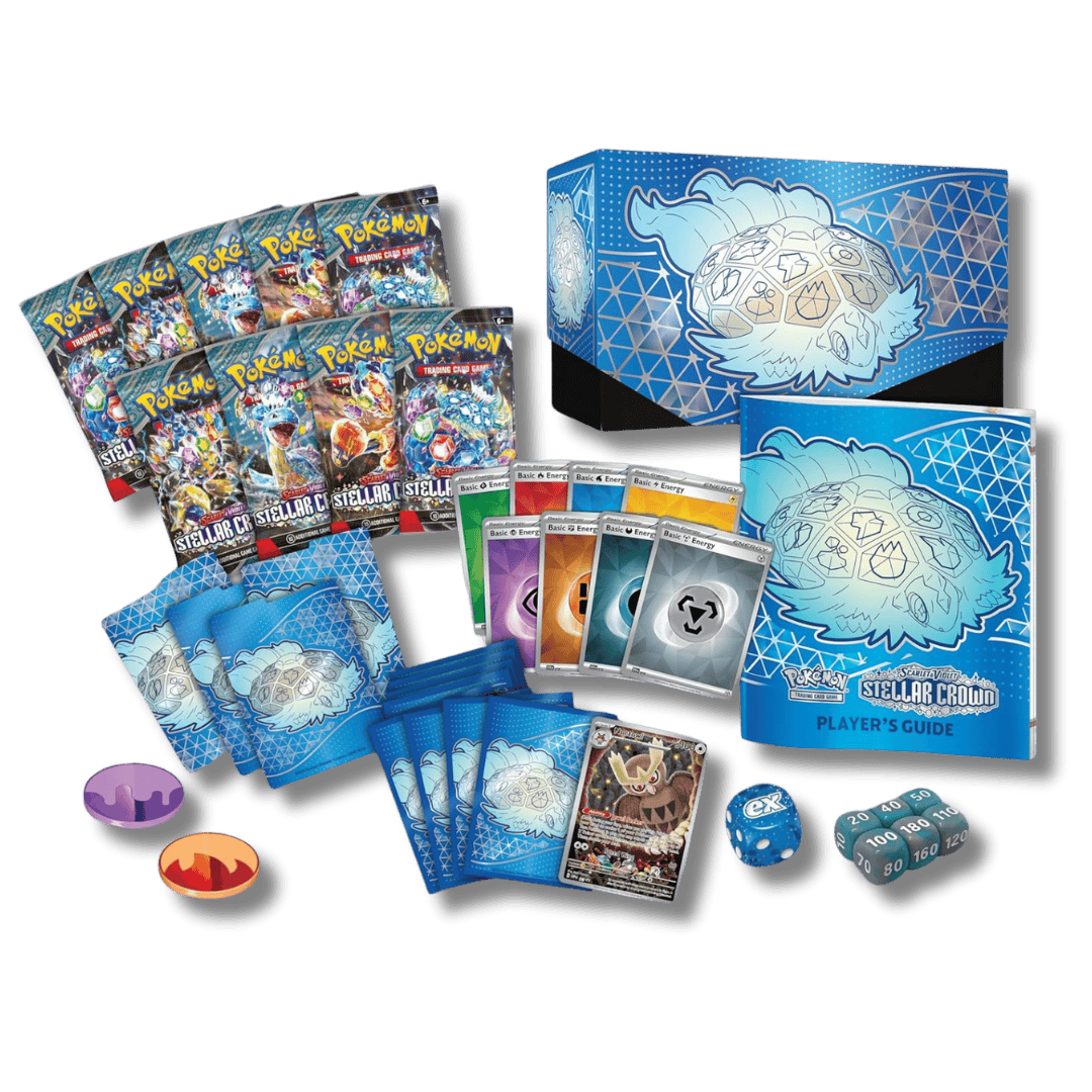 Pokemon TCG: Stellar Crown Elite Trainer Box (ETB) - Unbox Unbored