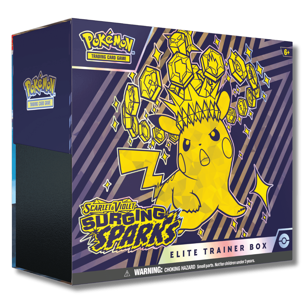 Pokemon TCG: Surging Sparks Elite Trainer Box (ETB) - Unbox Unbored