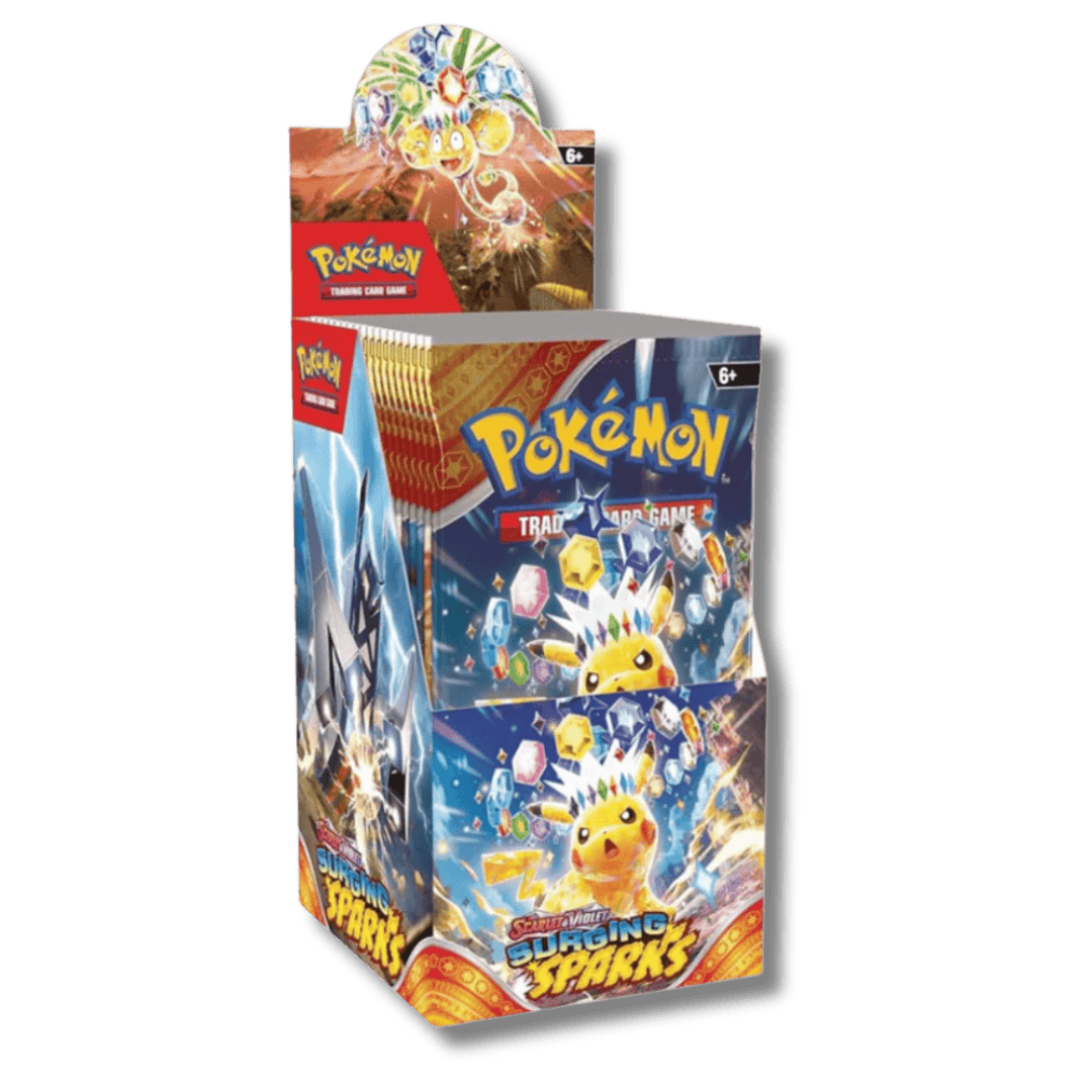 Pokemon TCG: Surging Sparks - Half Booster Box (18 Packs) - Unbox Unbored