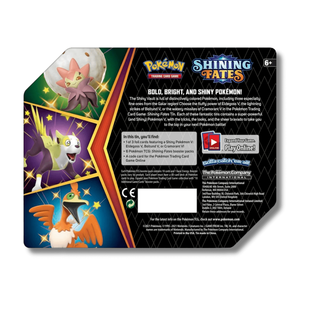 Pokemon TCG: Shining Fates Tin (Large) - Unbox Unbored
