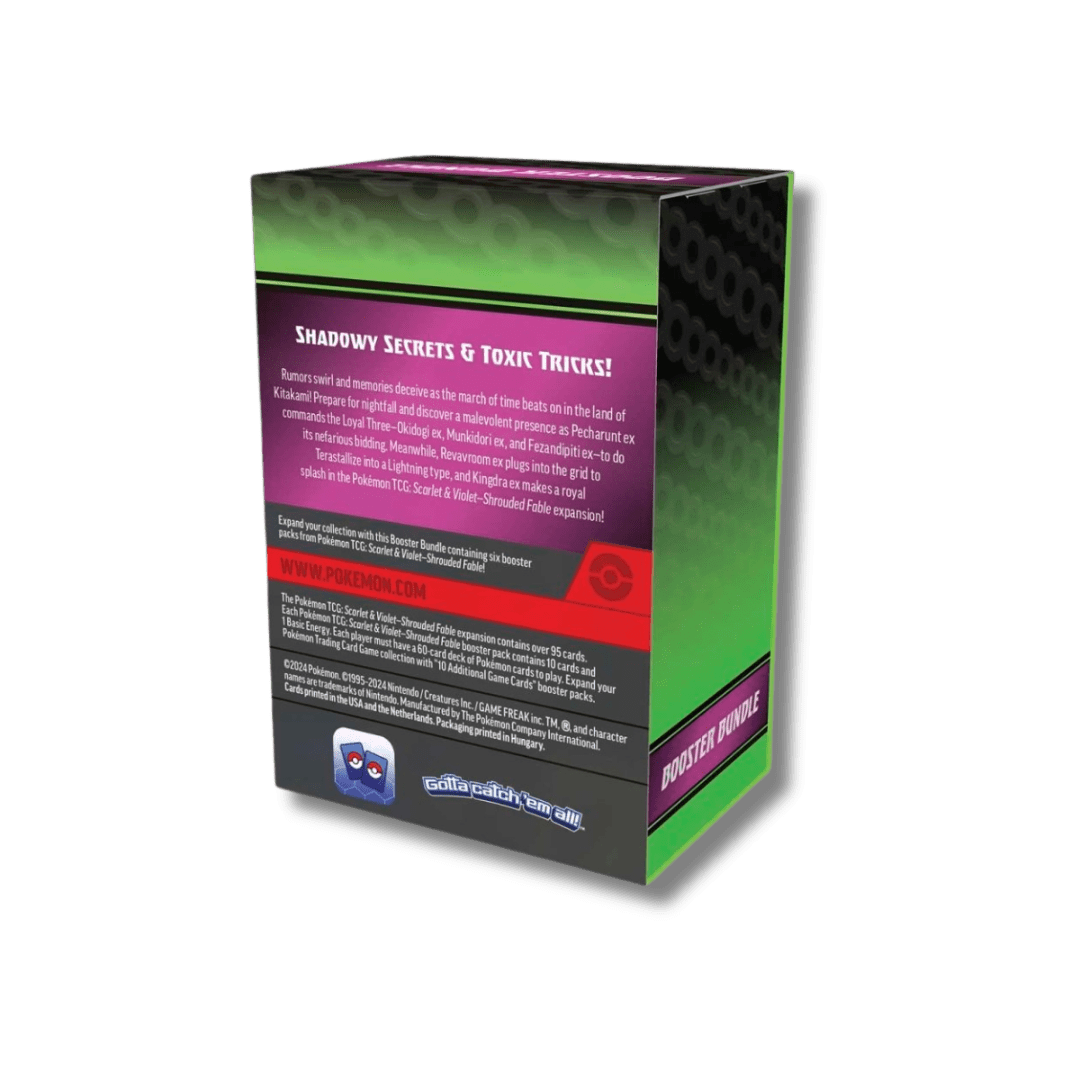 Pokemon TCG: Shrouded Fable Booster Bundle (6 Packs) - Unbox Unbored