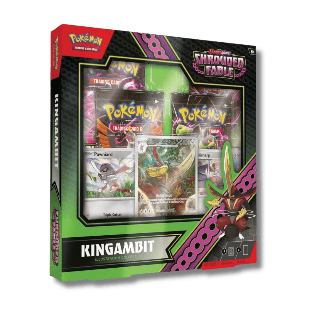 Pokemon TCG: Shrouded Fable Kingambit Illustration Collection - Unbox Unbored