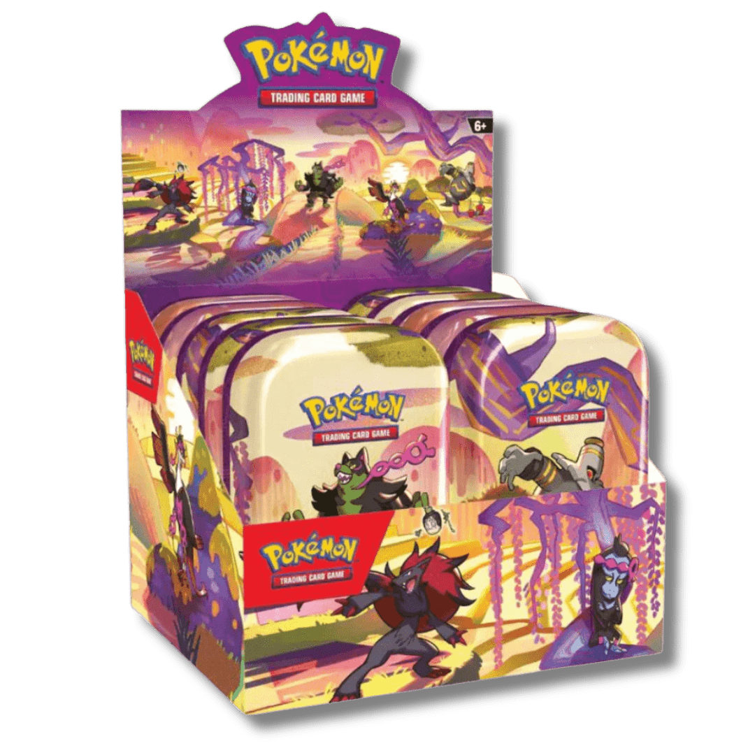 Pokemon TCG: Shrouded Fable - Mini Tin Case of 10 (Sealed) - Unbox Unbored