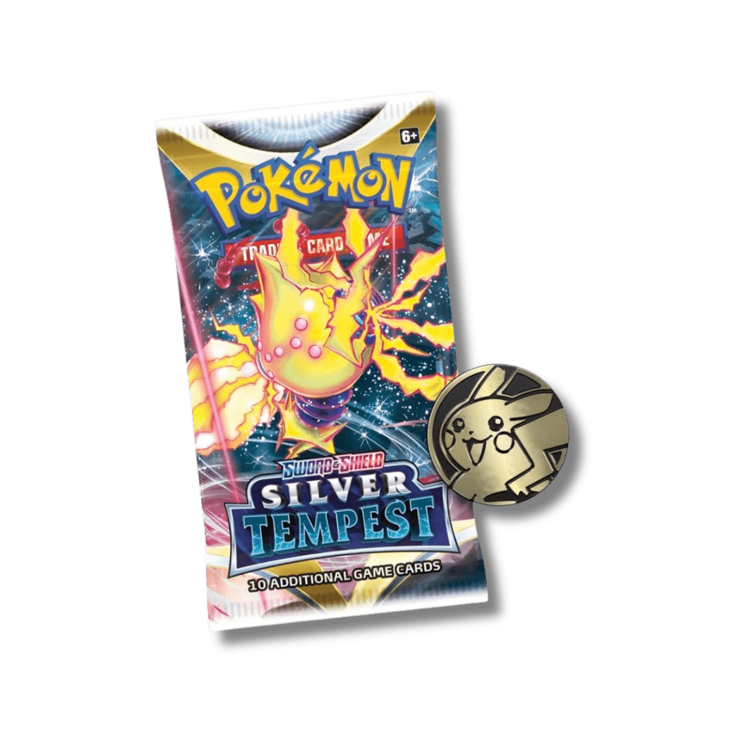 Pokemon TCG: Silver Tempest - 3 Booster Blister Pack - Unbox Unbored