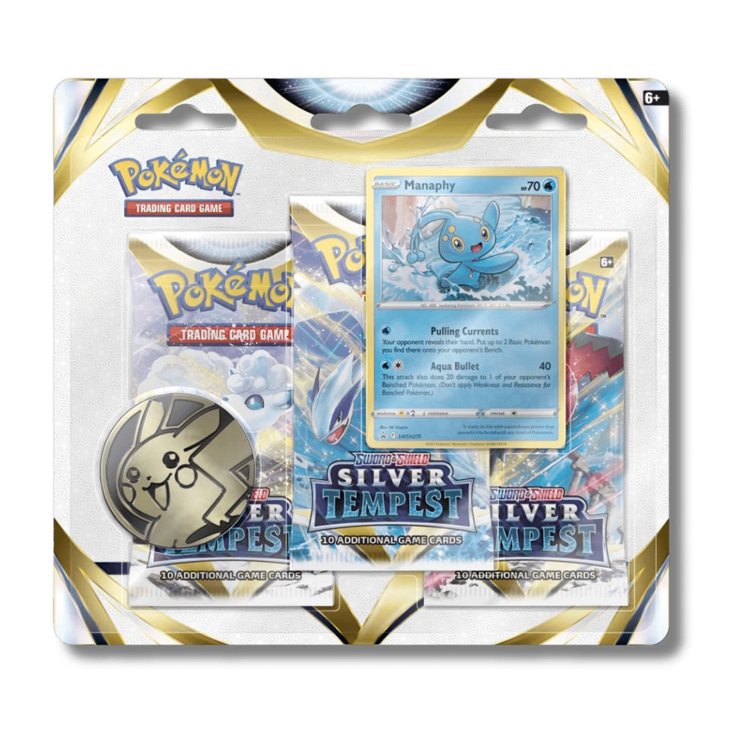Pokemon TCG: Silver Tempest - 3 Booster Blister Pack - Unbox Unbored