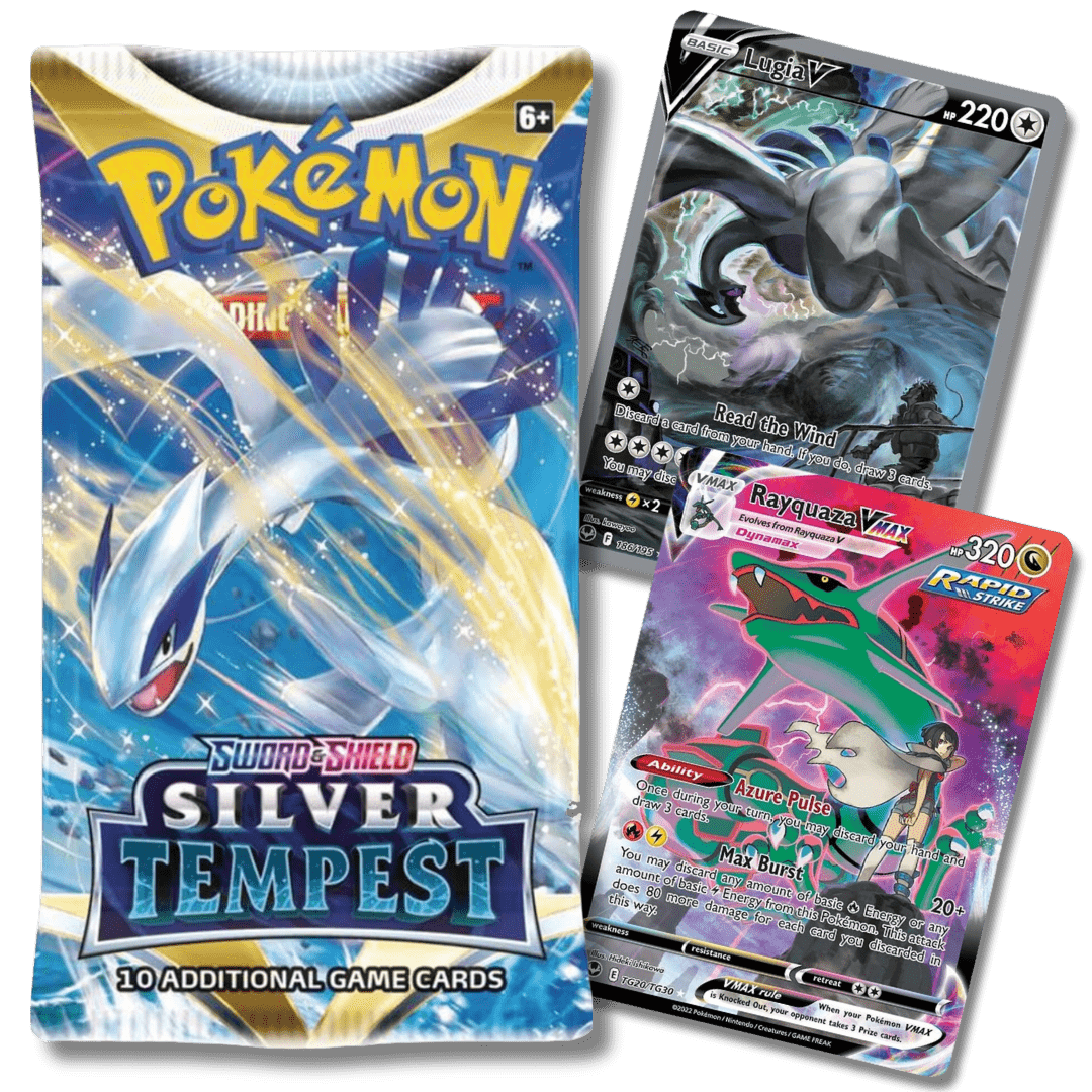 Pokemon TCG: Silver Tempest Booster Pack - Unbox Unbored