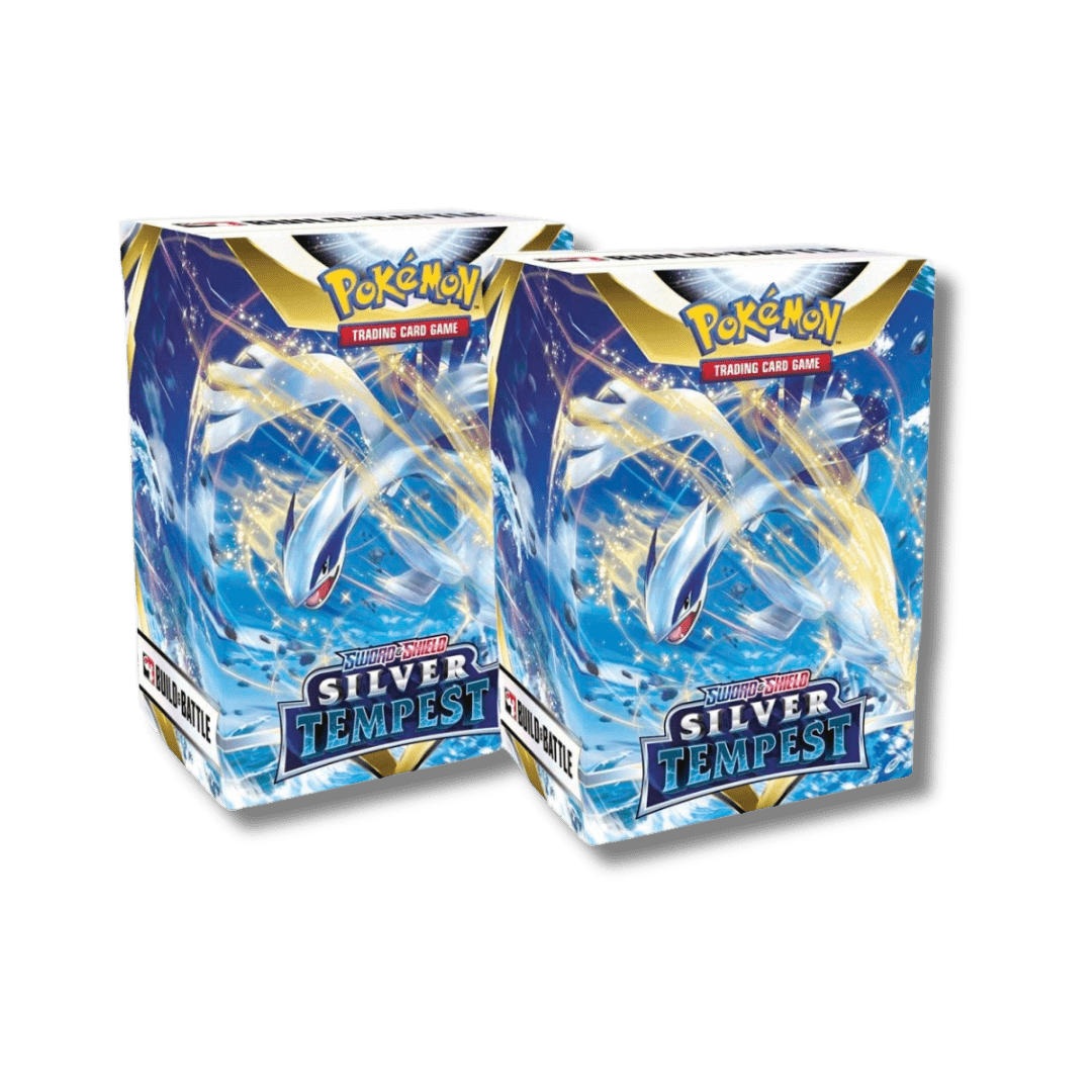 Pokemon TCG: Silver Tempest Build & Battle Stadium (12 Booster Packs) - Unbox Unbored