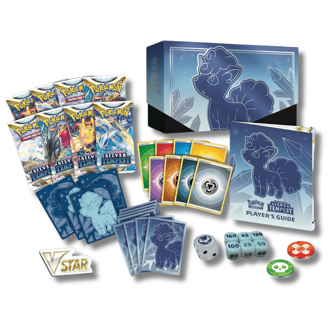 Pokemon TCG: Silver Tempest Elite Trainer Box (ETB) - Unbox Unbored