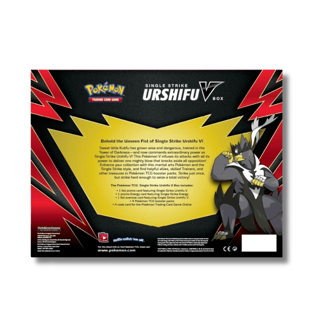 Pokemon TCG: Single Strike Urshifu V Box - Unbox Unbored