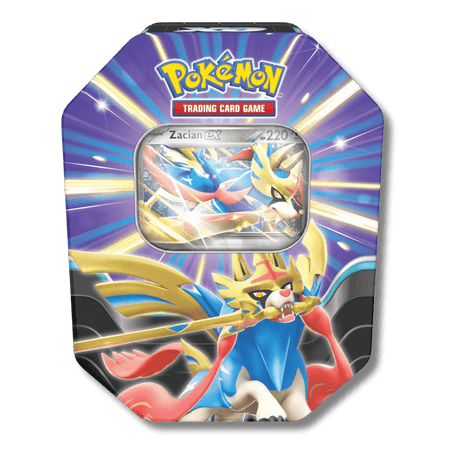 Pokemon TCG: Slashing Legends Tin - Zacian Ex - Unbox Unbored