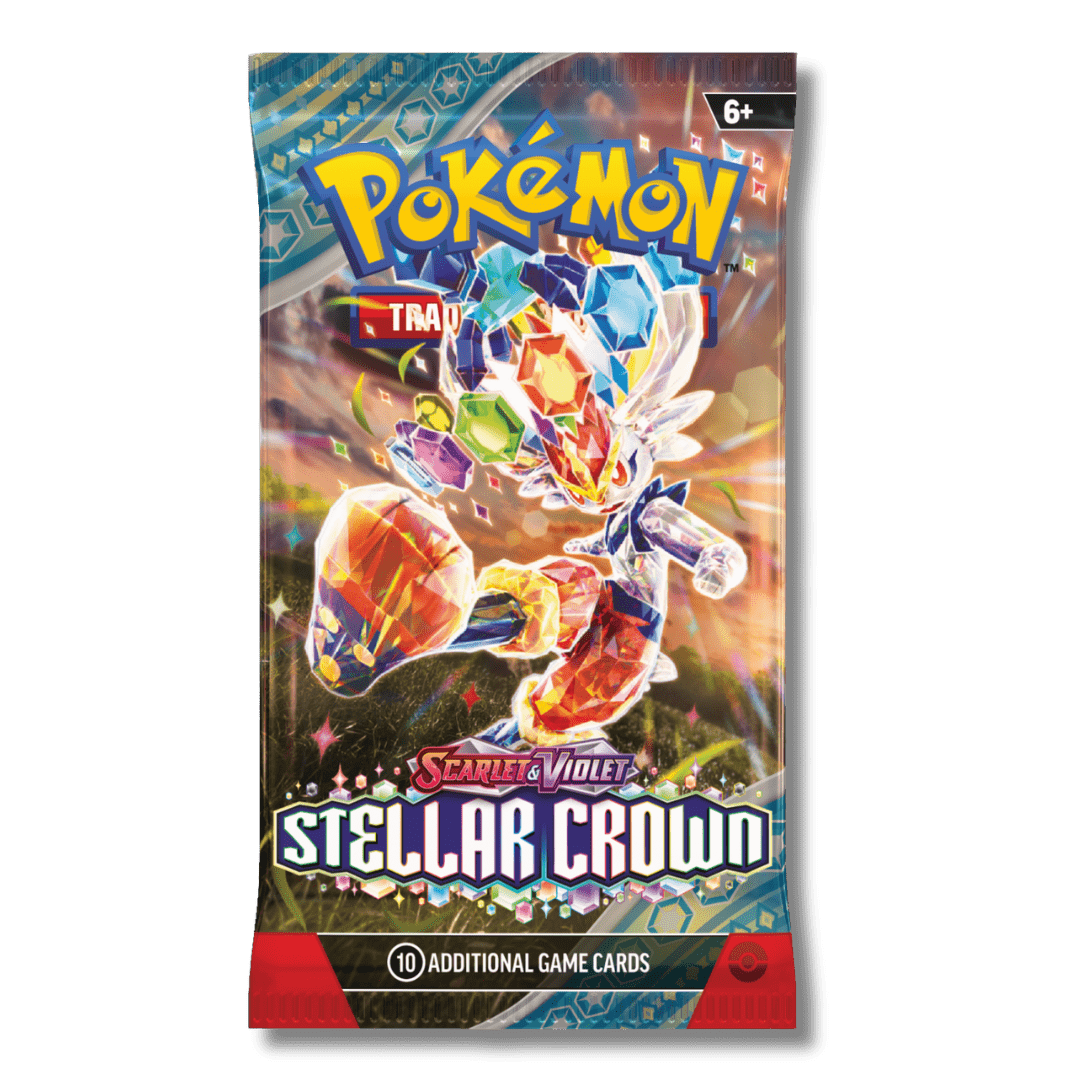 Pokemon TCG: Stellar Crown Booster Pack - Unbox Unbored