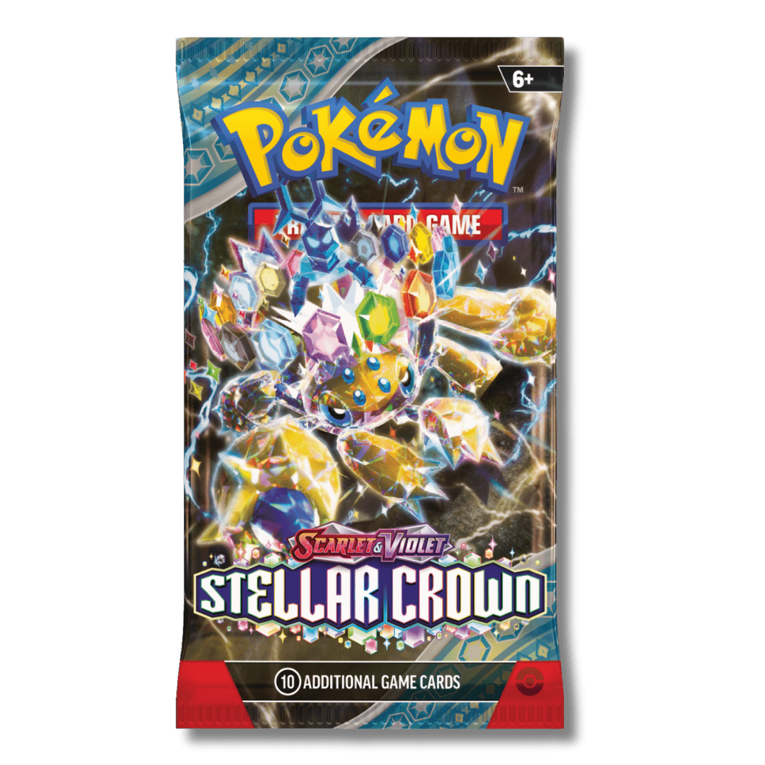 Pokemon TCG: Stellar Crown Booster Pack - Unbox Unbored