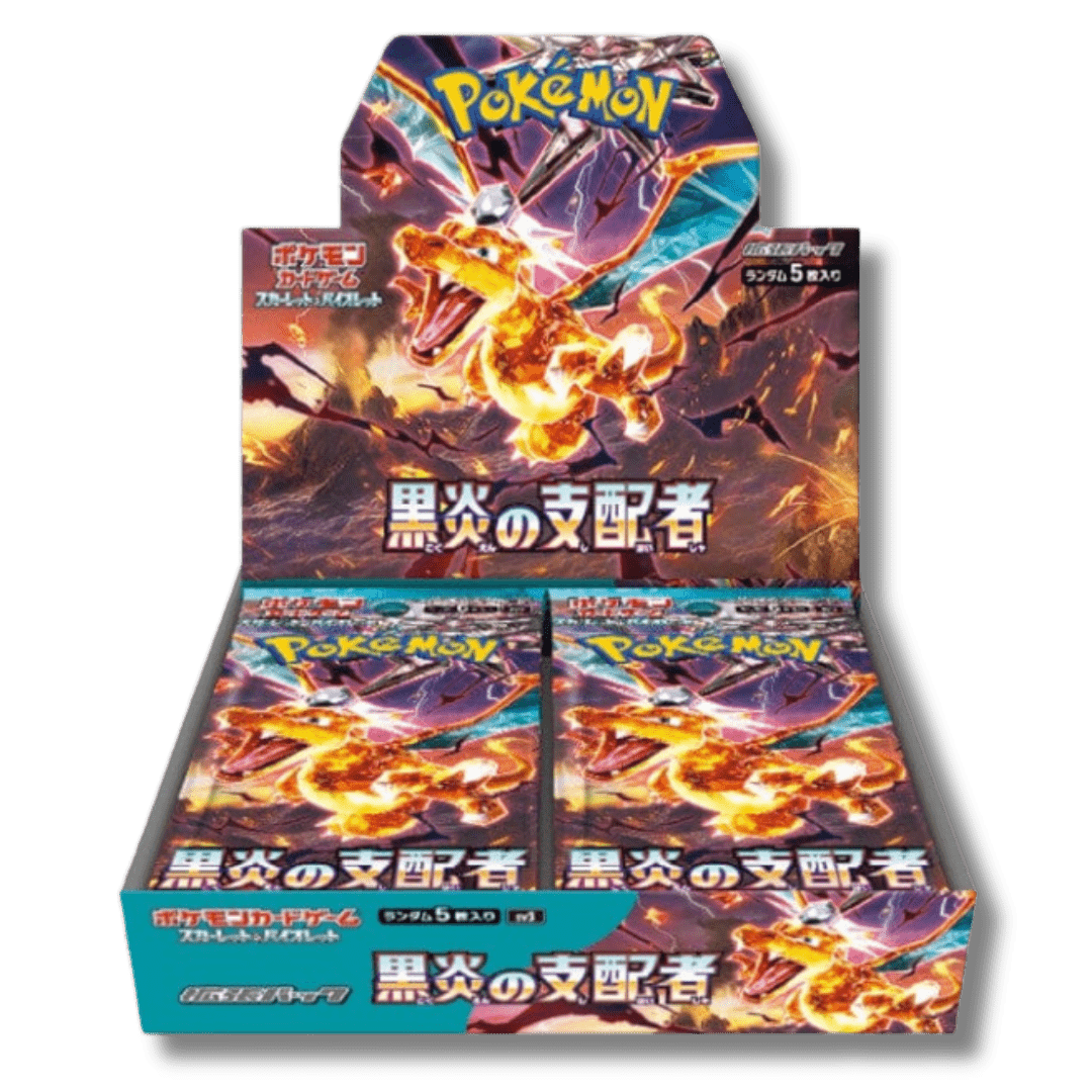 Pokemon TCG: SV3 Ruler Of The Black Flame Booster Box (Japanese) - Unbox Unbored