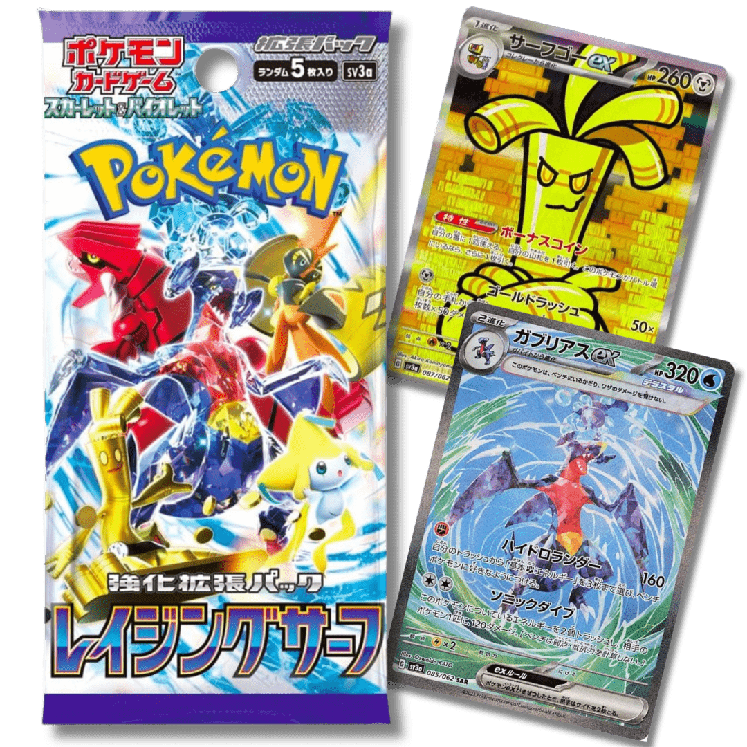 Pokemon TCG: SV3A Raging Surf Booster Pack (Japanese) - Unbox Unbored