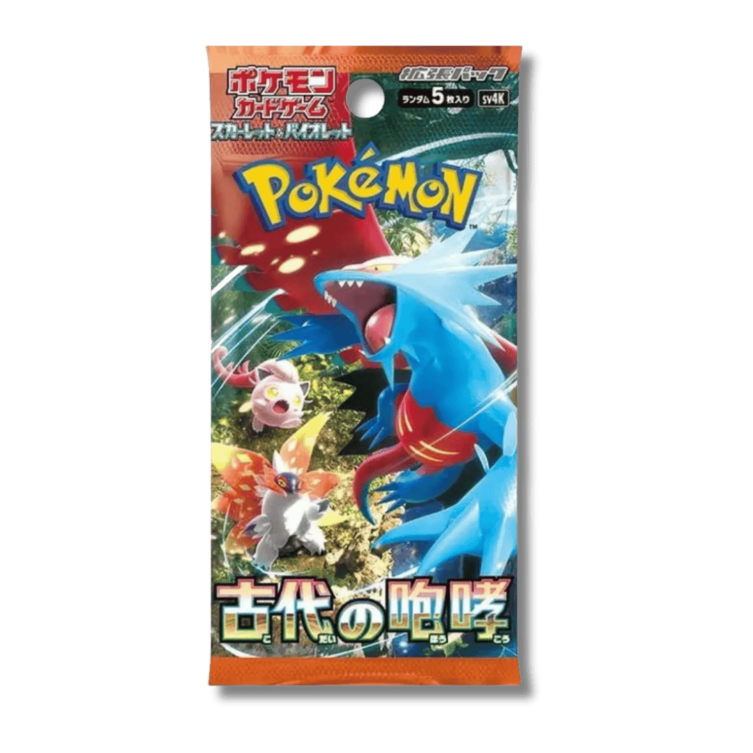 Pokemon TCG: SV4K Ancient Roar Booster Pack (Japanese) - Unbox Unbored