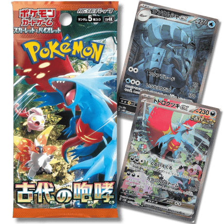 Pokemon TCG: SV4K Ancient Roar Booster Pack (Japanese) - Unbox Unbored