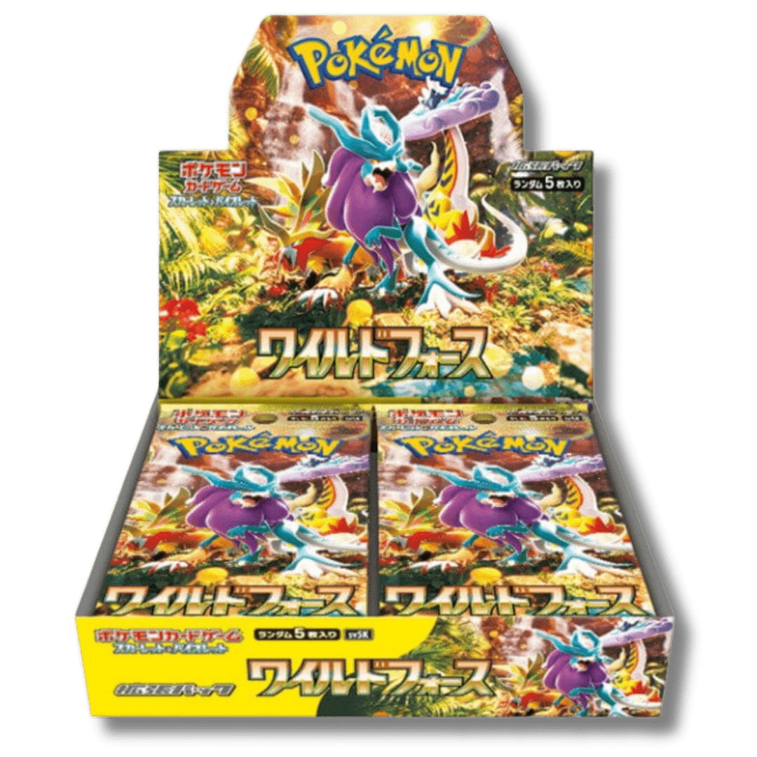 Pokemon TCG: SV5K Wild Force Booster Box (Japanese) - Unbox Unbored
