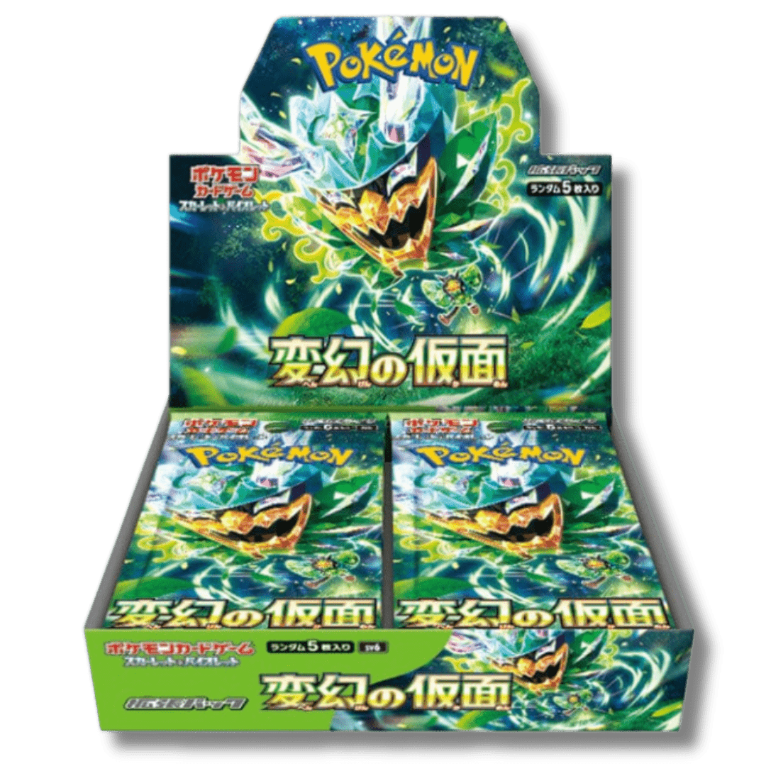 Pokemon TCG: SV6 Mask Of Change Booster Box (Japanese) - Unbox Unbored