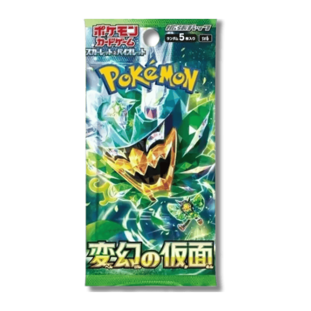 Pokemon TCG: SV6 Mask of Change Booster Pack (Japanese) - Unbox Unbored