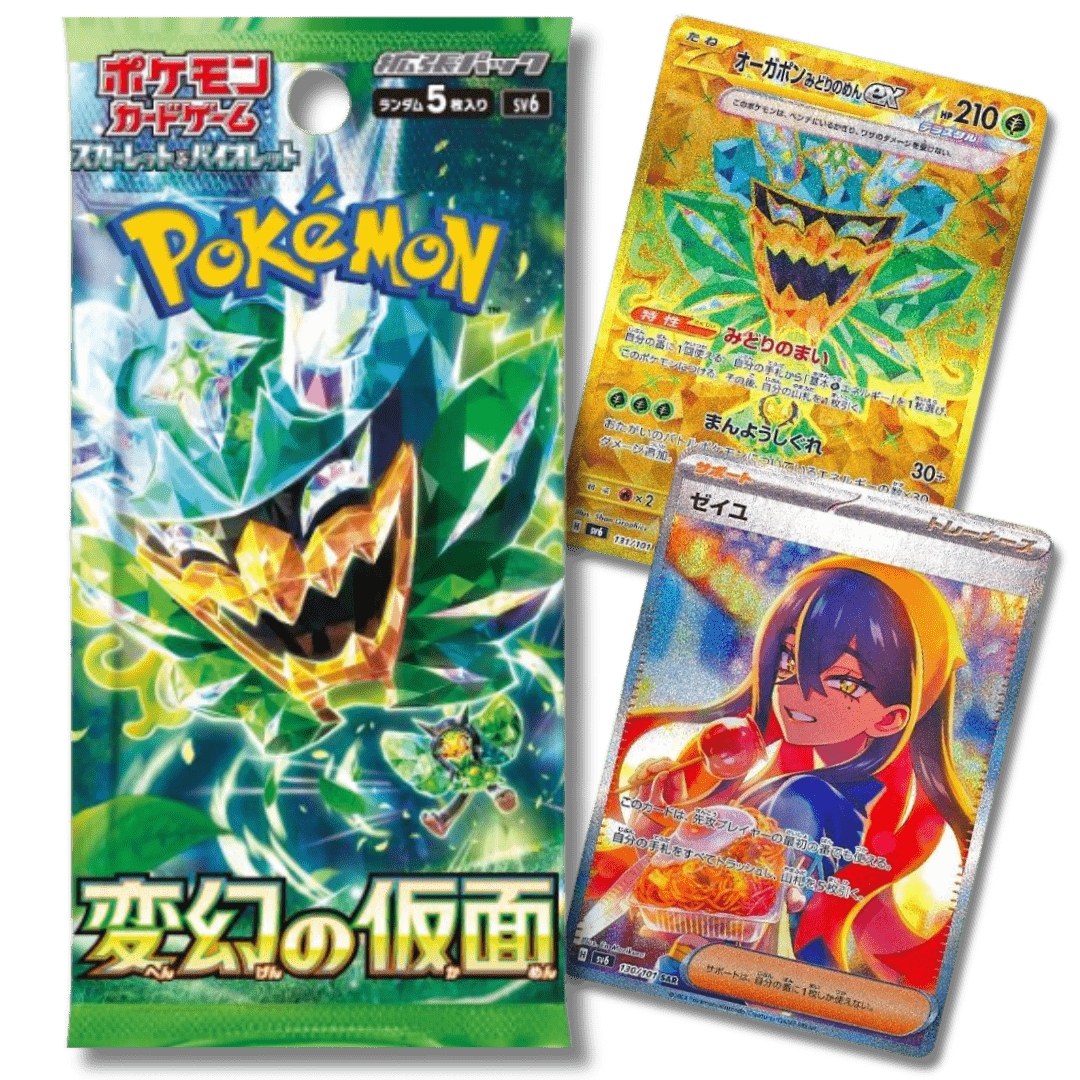 Pokemon TCG: SV6 Mask of Change Booster Pack (Japanese) - Unbox Unbored