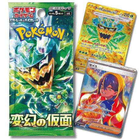 Pokemon TCG: SV6 Mask of Change Booster Pack (Japanese) - Unbox Unbored