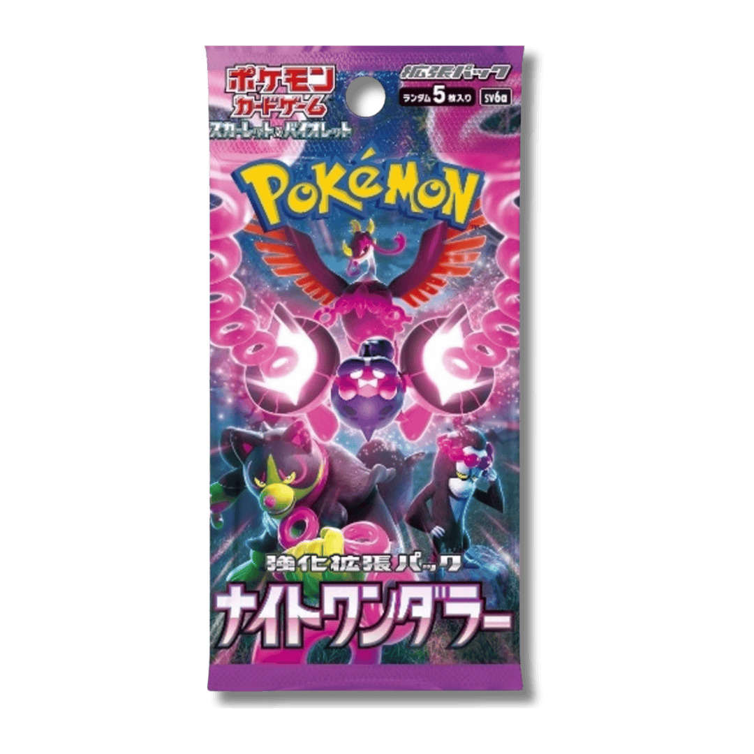 Pokemon TCG: SV6a Night Wanderer Booster Pack (Japanese) - Unbox Unbored