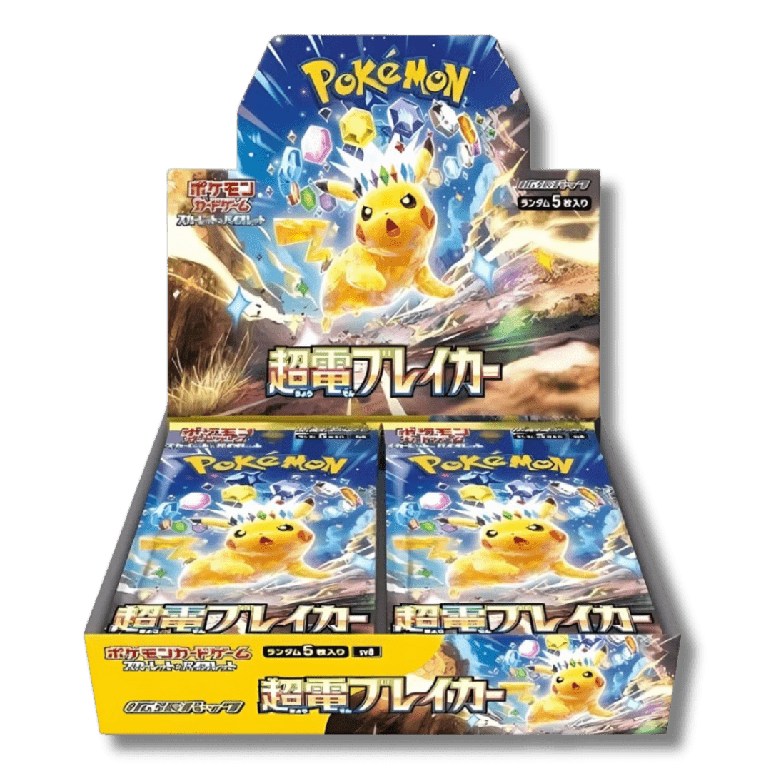 Pokemon TCG: SV8 Super Electric Breaker Booster Box (Japanese) - Unbox Unbored
