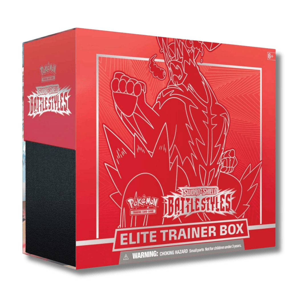 Pokemon TCG: Battle Styles Elite Trainer Box - Red (Single Strike Urshifu) - Unbox Unbored