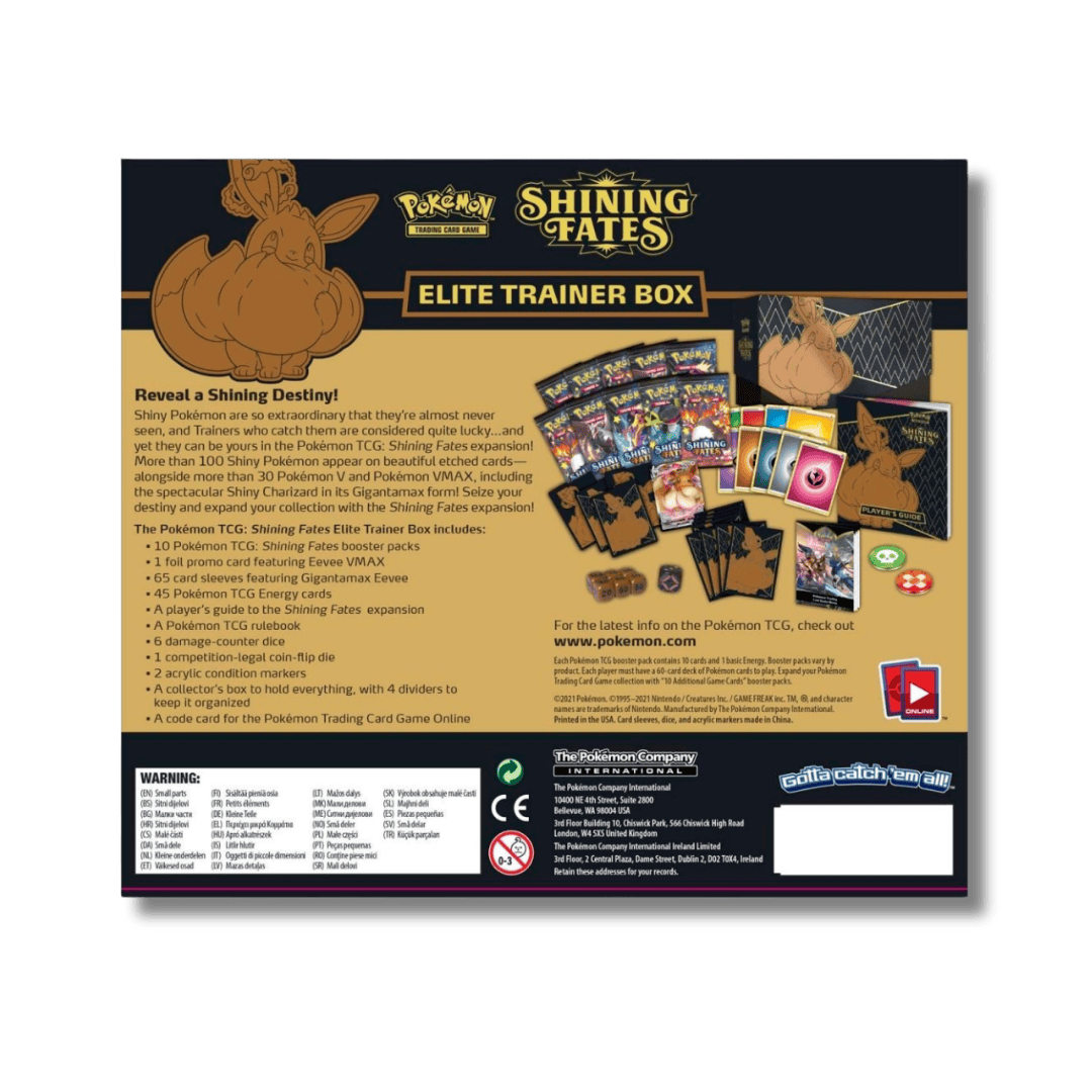Pokemon TCG: Shining Fates Elite Trainer Box - Unbox Unbored
