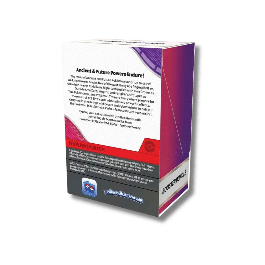 Pokemon TCG: Temporal Forces - Booster Bundle (6 Packs) - Unbox Unbored