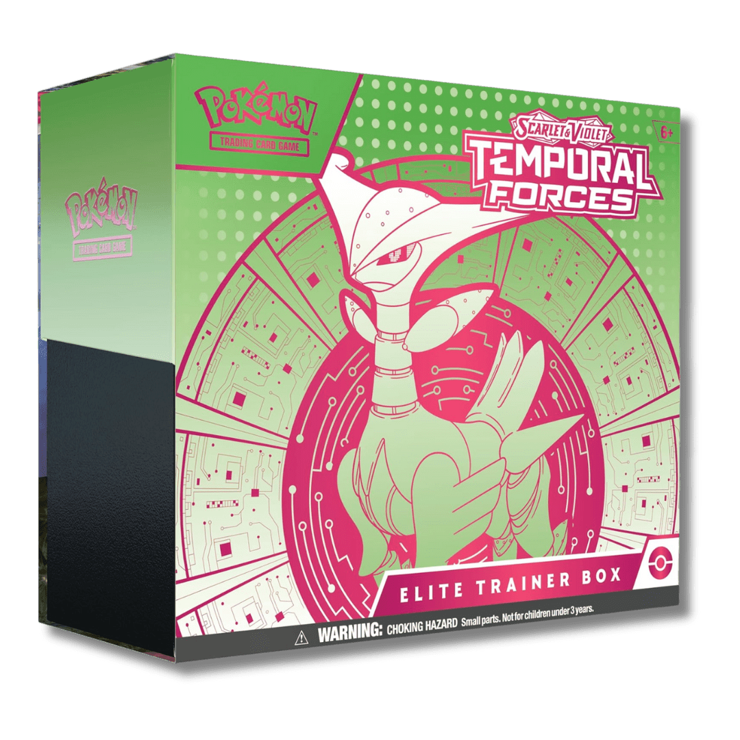 Pokemon TCG: Temporal Forces Iron Leaves Elite Trainer Box (ETB) - Unbox Unbored