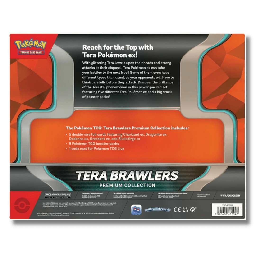 Pokemon TCG: Tera Brawlers Premium Collection - Unbox Unbored