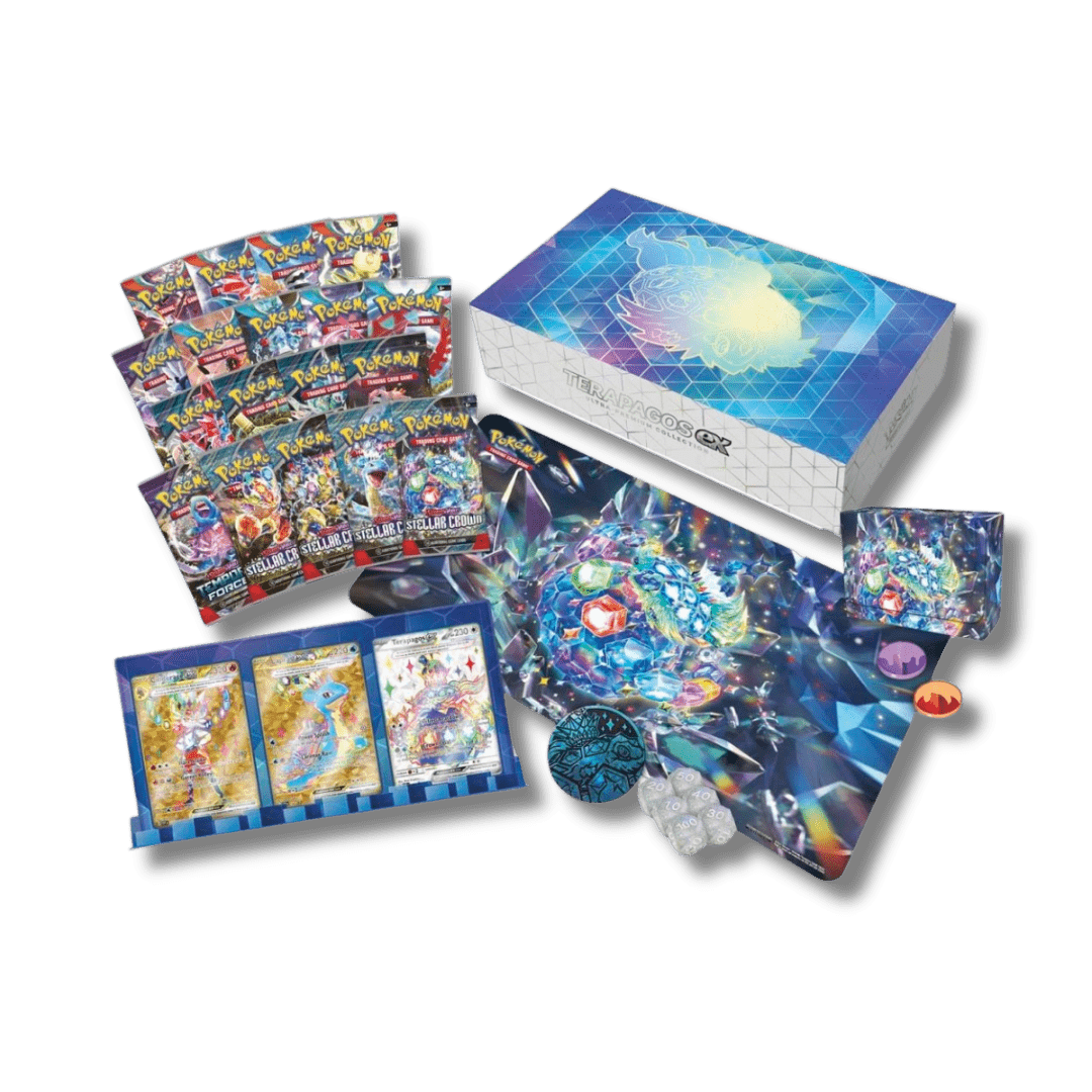 Pokemon TCG: Terapagos ex Ultra - Premium Collection - Unbox Unbored